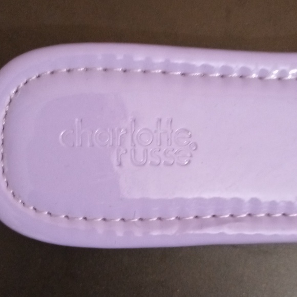 NWT Women's Charlotte Russe Slip On Sandals - Picture 4 of 5